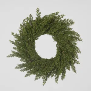 Cedar Pine Wreath 65cm by Florabelle Living, a Christmas for sale on Style Sourcebook
