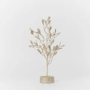 Battery Operated Glitter Leaf Tree Small by Florabelle Living, a Plants for sale on Style Sourcebook