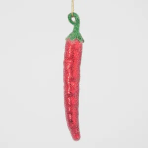 Sugared Chilli Tree Decoration by Florabelle Living, a Christmas for sale on Style Sourcebook