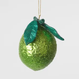 La Dolce Vita Glitter Lime Decoration by Florabelle Living, a Christmas for sale on Style Sourcebook