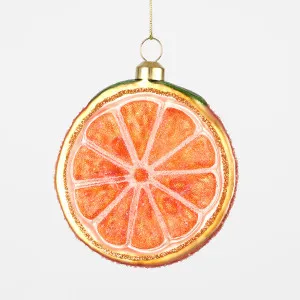 Sugared Orange Glitter Decoration by Florabelle Living, a Christmas for sale on Style Sourcebook
