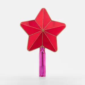 Radiant Star Tree Topper Red & Fuchsia by Florabelle Living, a Christmas for sale on Style Sourcebook