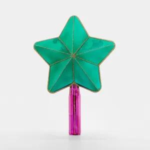 Radiant Star Tree Topper Emerald & Fuchsia by Florabelle Living, a Christmas for sale on Style Sourcebook