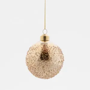 Golden Gilded Bauble by Florabelle Living, a Christmas for sale on Style Sourcebook