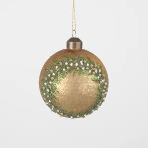 Midas Golden Wreath Bauble by Florabelle Living, a Christmas for sale on Style Sourcebook