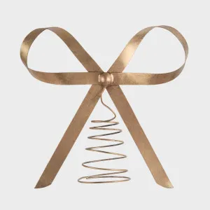 Brass Bow Tree Topper by Florabelle Living, a Christmas for sale on Style Sourcebook