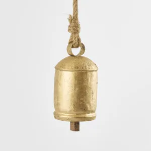 Aged Brass Bell Small by Florabelle Living, a Christmas for sale on Style Sourcebook