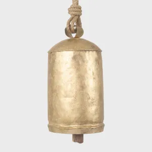 Brass Oblong Bell Decoration Large by Florabelle Living, a Christmas for sale on Style Sourcebook