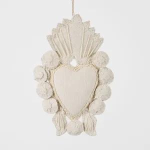 Sacred Heart Canvas Heart Decoration by Florabelle Living, a Christmas for sale on Style Sourcebook