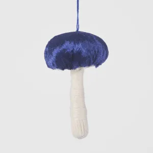 Mushroom Velvet Top Decoration Navy by Florabelle Living, a Christmas for sale on Style Sourcebook