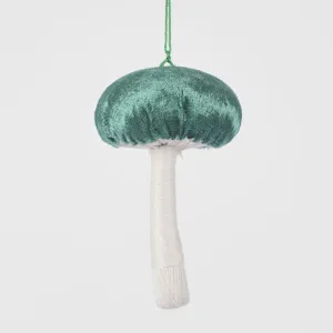 Mushroom Velvet Top Decoration Green by Florabelle Living, a Christmas for sale on Style Sourcebook