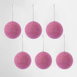 Barbie Ice Baubles Pink - Set of 6 by Florabelle Living, a Christmas for sale on Style Sourcebook