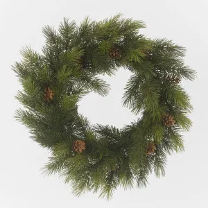 Pine Cone Wreath 65cm by Florabelle Living, a Christmas for sale on Style Sourcebook