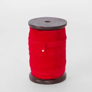 Velvet Ribbon Red 25mm x 10m by Florabelle Living, a Christmas for sale on Style Sourcebook
