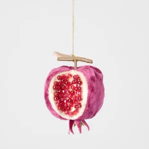 Luxe Beaded Pomegranate Tree Decoration Plum by Florabelle Living, a Christmas for sale on Style Sourcebook