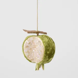 Luxe Beaded Pomegranate Tree Decoration Green by Florabelle Living, a Christmas for sale on Style Sourcebook