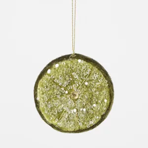 Palermo Beaded Lemon Slice Green by Florabelle Living, a Christmas for sale on Style Sourcebook