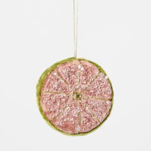 Palermo Beaded Lemon Slice Pink & Olive by Florabelle Living, a Christmas for sale on Style Sourcebook
