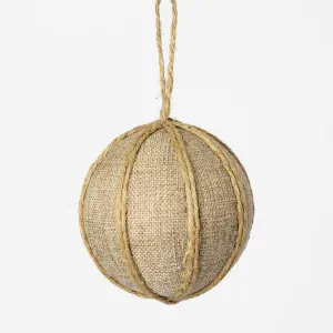Bowral Linen Bauble by Florabelle Living, a Christmas for sale on Style Sourcebook