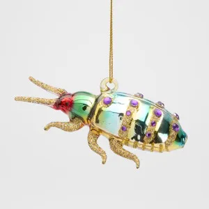 Majestic Emerald Ruby Beetle Decoration by Florabelle Living, a Christmas for sale on Style Sourcebook