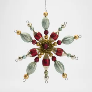 Vintage Bauble Star Decoration by Florabelle Living, a Christmas for sale on Style Sourcebook