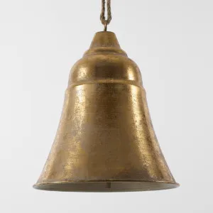Flared Gold Bell by Florabelle Living, a Christmas for sale on Style Sourcebook