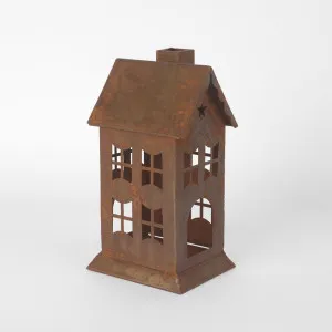 Rusty Candle House Small by Florabelle Living, a Christmas for sale on Style Sourcebook
