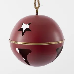 Red Round Star Bell Medium by Florabelle Living, a Christmas for sale on Style Sourcebook