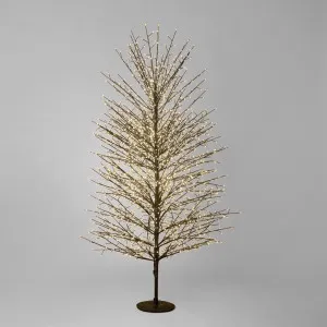 Forest Tree 180cm with 2000 LED Black by Florabelle Living, a Christmas for sale on Style Sourcebook
