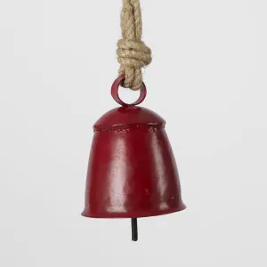 Flared Cow Bell Vintage Red by Florabelle Living, a Christmas for sale on Style Sourcebook