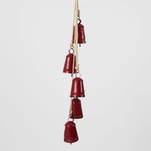 Rustic Cow Bell Bunch Vintage Red by Florabelle Living, a Christmas for sale on Style Sourcebook