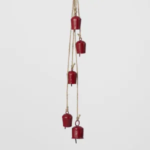 Mini Cow Bell Bunch Vintage Red by Florabelle Living, a Christmas for sale on Style Sourcebook