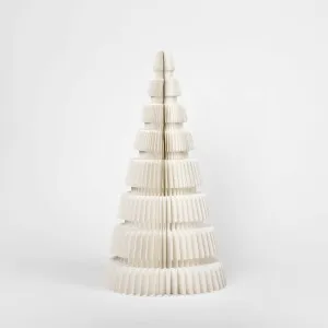 Paper Festive Tree White 100cm by Florabelle Living, a Christmas for sale on Style Sourcebook