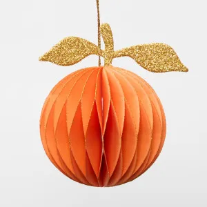 Paper Orange Hanging Decoration by Florabelle Living, a Christmas for sale on Style Sourcebook