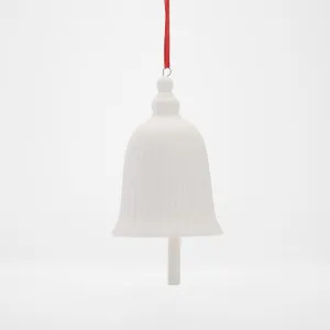 Porcelain Festive Bell Decoration Small by Florabelle Living, a Christmas for sale on Style Sourcebook