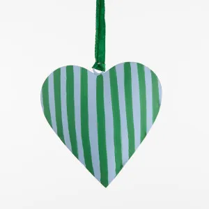 La Dolce Vita Heart Tree Decoration Small Green by Florabelle Living, a Christmas for sale on Style Sourcebook