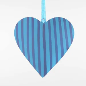 La Dolce Vita Heart Tree Decoration Large Blue by Florabelle Living, a Christmas for sale on Style Sourcebook