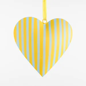 La Dolce Vita Heart Tree Decoration Large Yellow by Florabelle Living, a Christmas for sale on Style Sourcebook