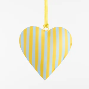 La Dolce Vita Heart Tree Decoration Small Yellow by Florabelle Living, a Christmas for sale on Style Sourcebook