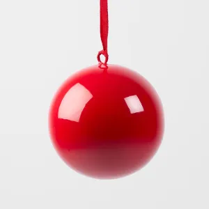 Glossy Iron Bauble Small Red by Florabelle Living, a Christmas for sale on Style Sourcebook