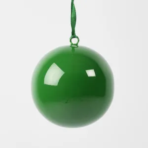 Glossy Iron Bauble Small Green by Florabelle Living, a Christmas for sale on Style Sourcebook