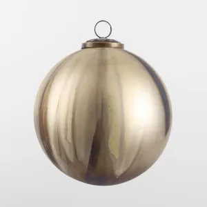Old Gold Vintage Bauble LGE by Florabelle Living, a Christmas for sale on Style Sourcebook