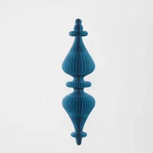 Giant Paper Cresting Finial Decoration Teal by Florabelle Living, a Christmas for sale on Style Sourcebook
