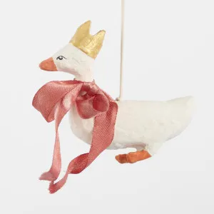 Mache Hanging Duck Tree Decoration by Florabelle Living, a Christmas for sale on Style Sourcebook