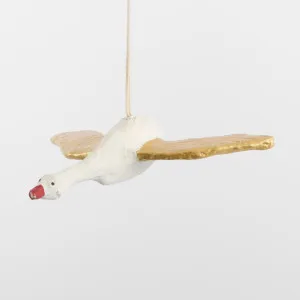Mache Celestial Goose Tree Decoration by Florabelle Living, a Christmas for sale on Style Sourcebook