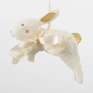 Mache Bunny Tree Decoration by Florabelle Living, a Christmas for sale on Style Sourcebook