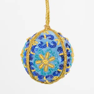 La Dolce Vita Fleur Bauble by Florabelle Living, a Christmas for sale on Style Sourcebook