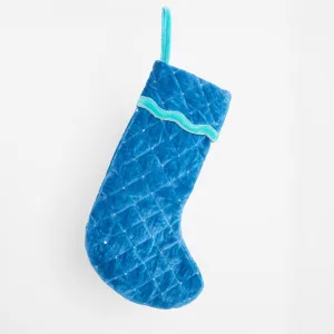 La Dolce Vita Skye Blue Stocking by Florabelle Living, a Christmas for sale on Style Sourcebook