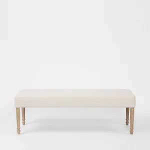 Brittany Long Ottoman Natural by Florabelle Living, a Chairs for sale on Style Sourcebook