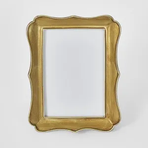 Beatrice Photo Frame Gold 4x6 by Florabelle Living, a Photo Frames for sale on Style Sourcebook